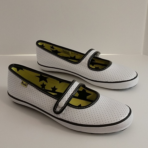 Keds Shoes - Keds Maryjane Faux Patent Leather Sneaker